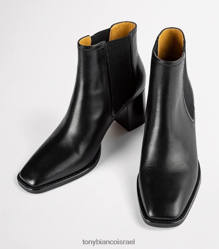 מגפונים | נשים קומו שחור Tony Bianco מגפונים להמר 8BNR8T556